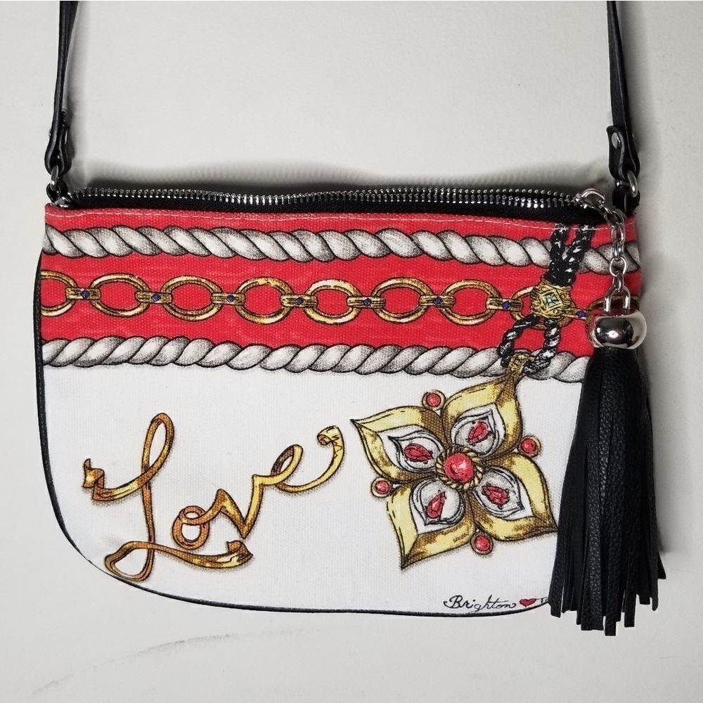 Brighton crossbody purse bag love theme